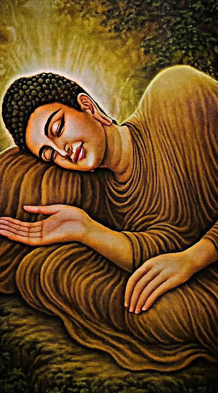 Đức Phật nhập niết bàn